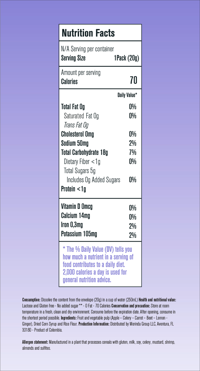 Antioxidant 10 sachet pack